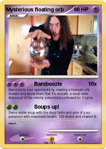 Pokemon Mysterious floating orb