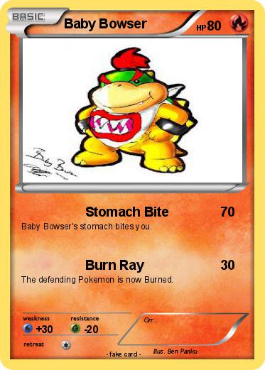 Pokemon Baby Bowser