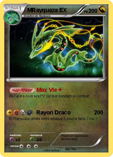 Pokemon MRayquaza EX