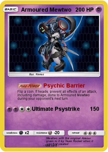 Pokemon Armoured Mewtwo