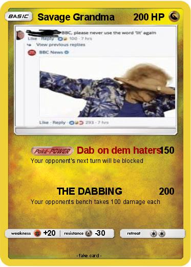 Pokemon Savage Grandma