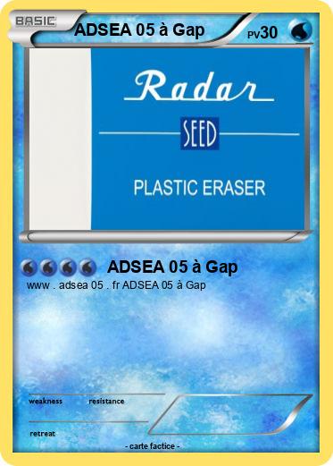 Pokemon ADSEA 05 à Gap