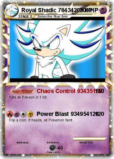 Pokemon Royal Shadic 76434200 HP