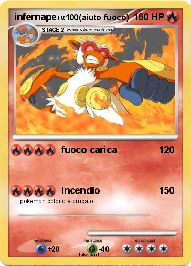 Pokemon infernape