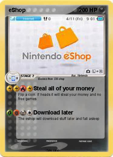 Pokemon eShop