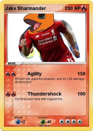 Pokemon Jake Sharmander
