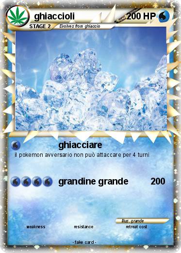 Pokemon ghiaccioli