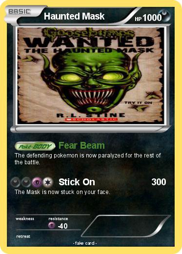 Pokemon Haunted Mask