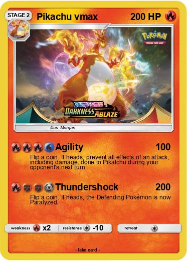 Pokemon Pikachu vmax