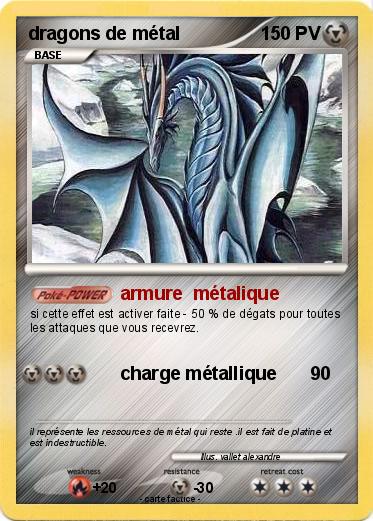 Pokemon dragons de métal