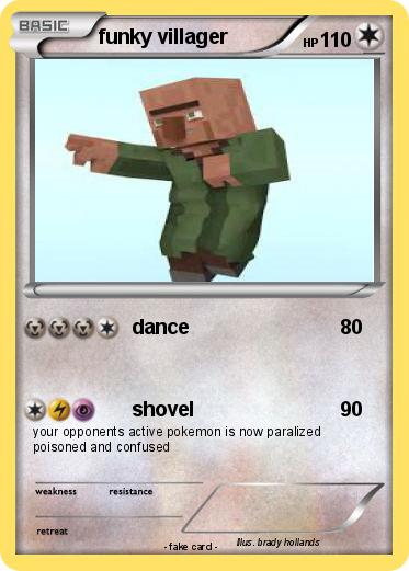 Pokemon funky villager