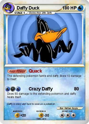 Pokemon Daffy Duck