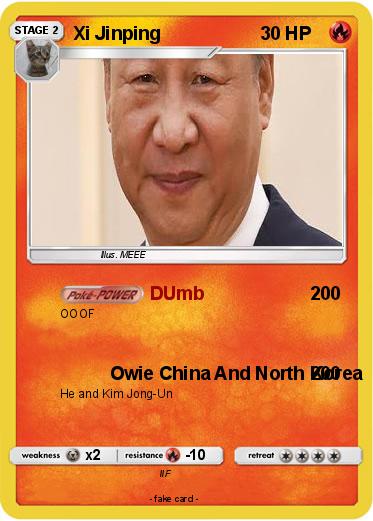 Pokemon Xi Jinping