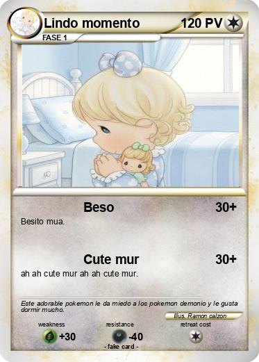 Pokemon Lindo momento