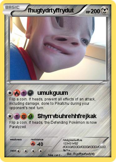 Pokemon fhugtydrtyffrydut