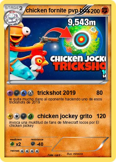Pokemon chicken fornite pvp box