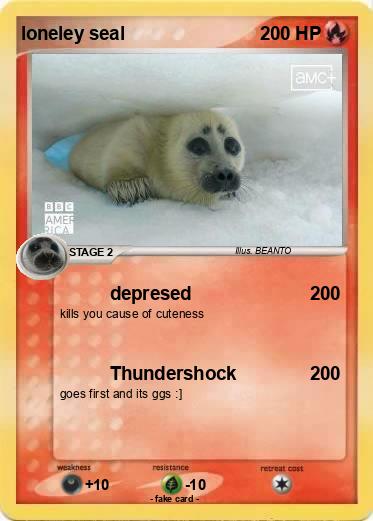 Pokemon loneley seal