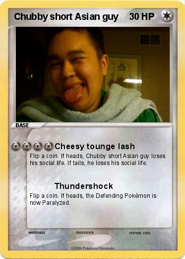 Pokemon Chubby short Asian guy