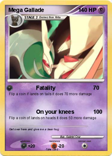 Pokemon Mega Gallade
