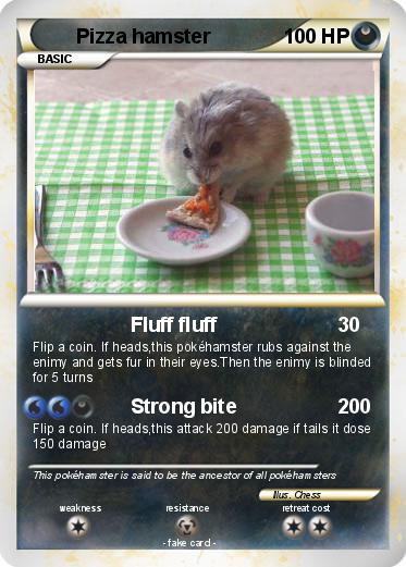 Pokemon Pizza hamster