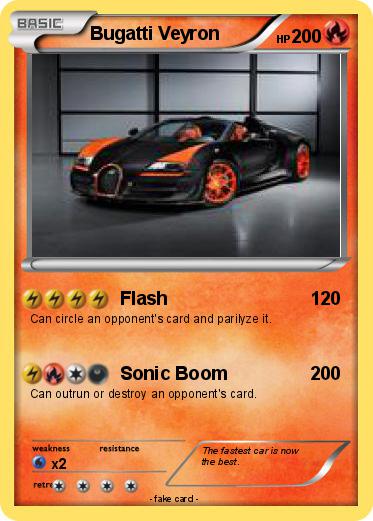 Pokemon Bugatti Veyron