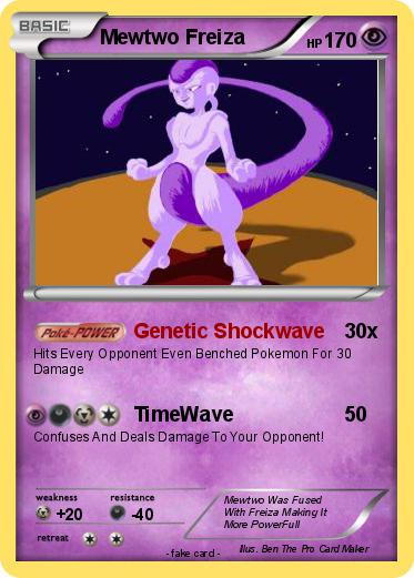 Pokemon Mewtwo Freiza