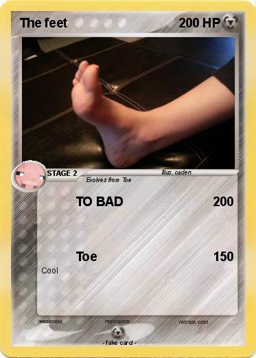 Pokemon The feet