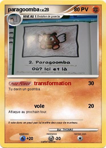 Pokemon paragoomba