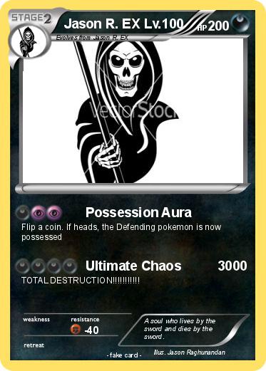 Pokemon Jason R. EX Lv.100