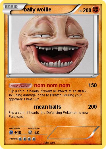 Pokemon bally wollie