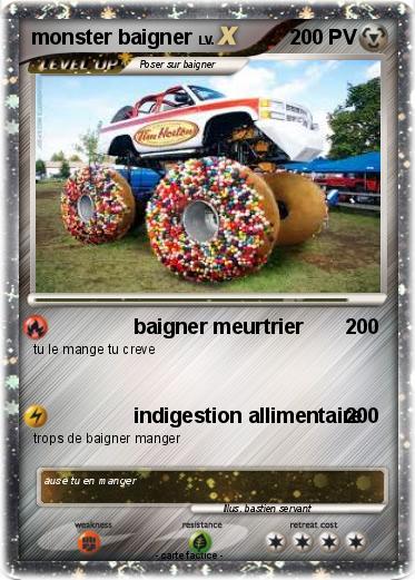 Pokemon monster baigner