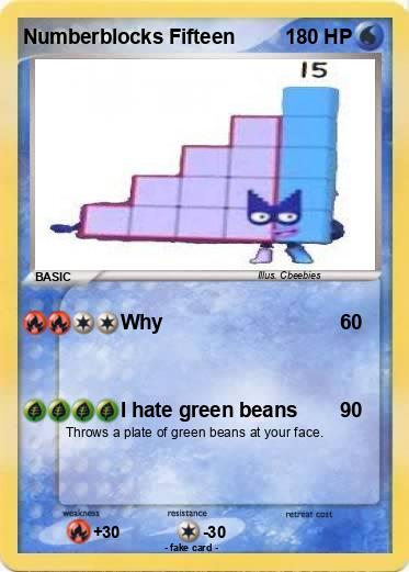 Pokemon Numberblocks Fifteen