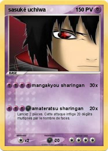 Pokemon sasuké uchiwa