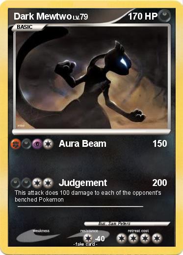 Pokemon Dark Mewtwo