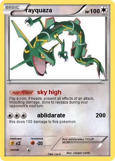 Pokemon rayquaza
