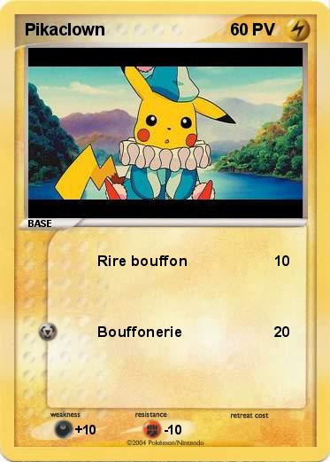 Pokemon Pikaclown