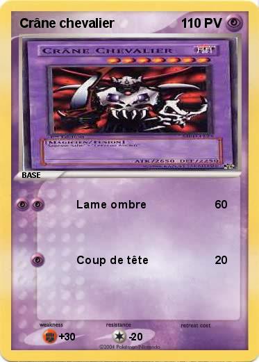 Pokemon Crâne chevalier