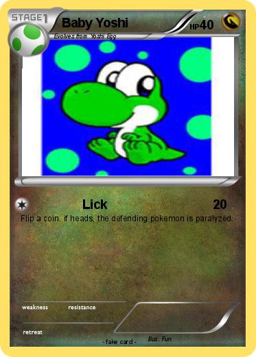 Pokemon Baby Yoshi