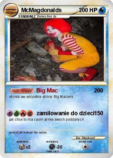 Pokemon McMagdonalds
