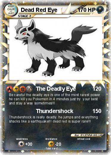 Pokemon Dead Red Eye