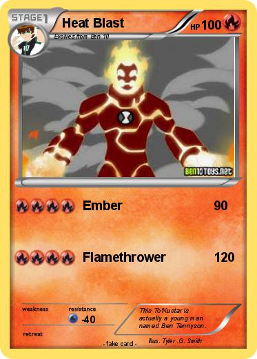 Pokemon Heat Blast
