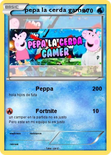 Pokemon pepa la cerda gamer