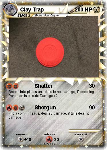 Pokemon Clay Trap