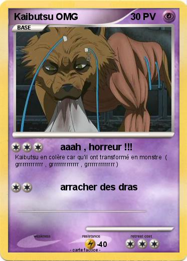 Pokemon Kaibutsu OMG