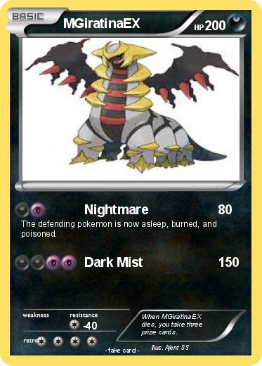 Pokemon MGiratinaEX