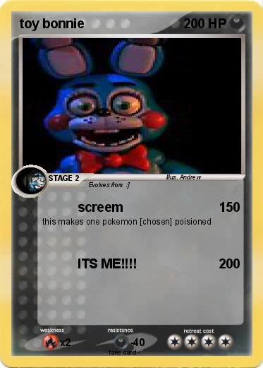 Pokemon toy bonnie