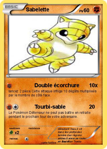 Pokemon Sabelette