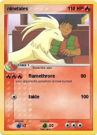 Pokemon ninetales