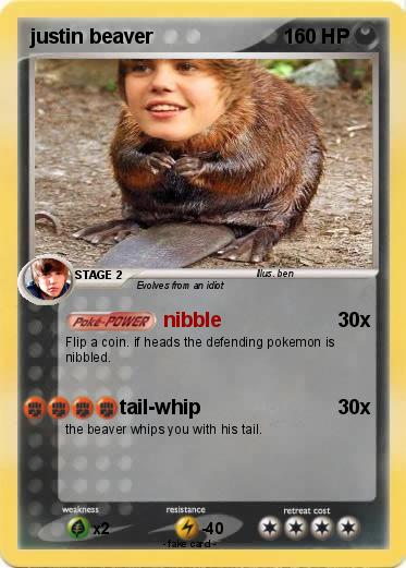 Pokemon justin beaver