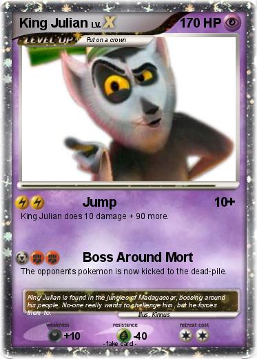 Pokemon King Julian